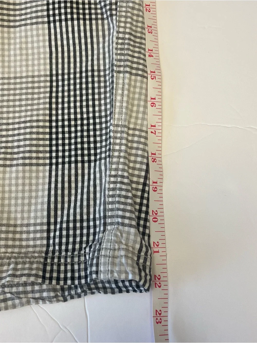 Mens Shorts Size 34 Vintage OP Ocean Pacific White Black Gray